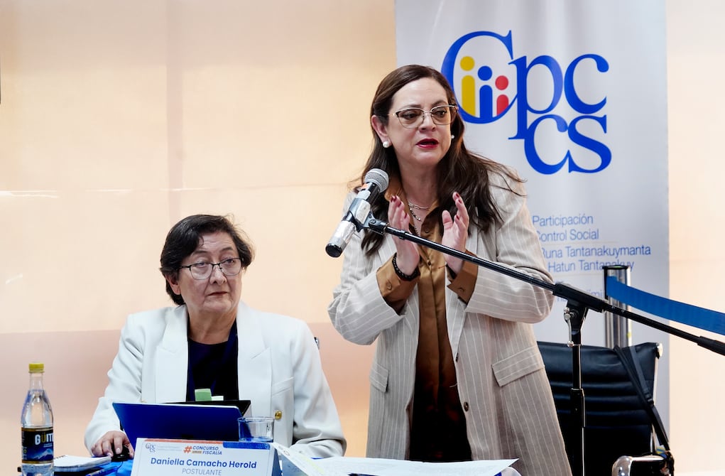 Juezas Daniella Camacho e Inés Romero están descalificadas del concurso público para elegir al fiscal de Ecuador | Transparencia | Política